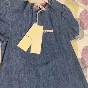 Marni Indigo Denim Dress